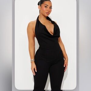 Black Halter pants + top set